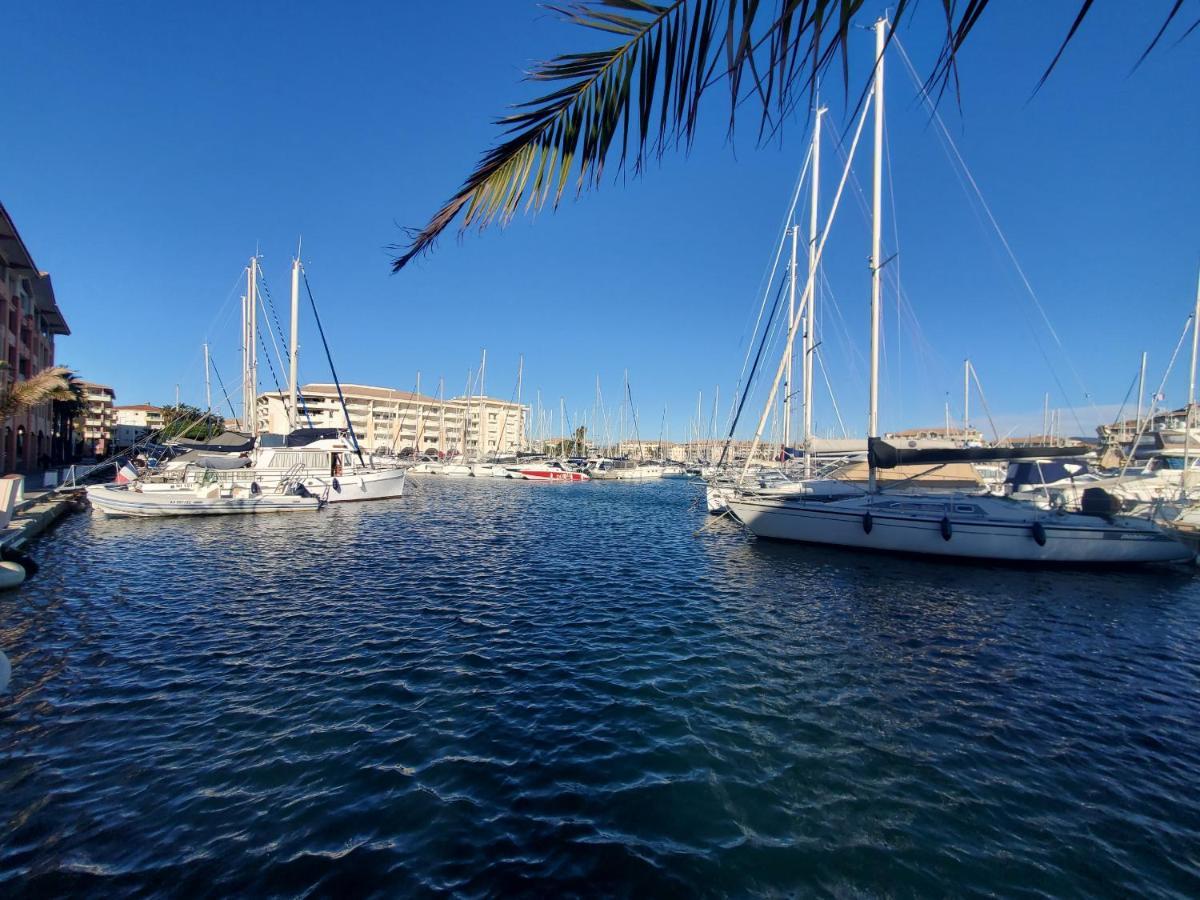 Cap Hermes Studio 31M2 Vue Port Climatise Piscine, Fréjus Exteriör bild
